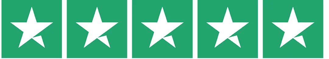 5 out of 5 stars on Trustpilot