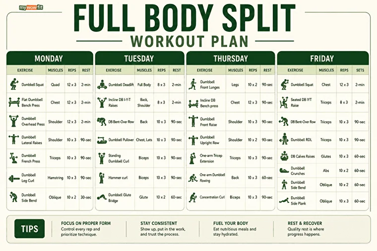 full body split