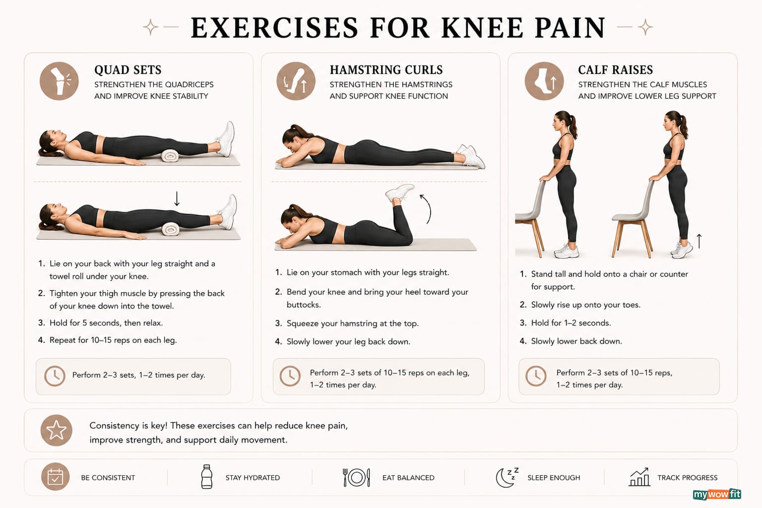 Knee Pain Exercises