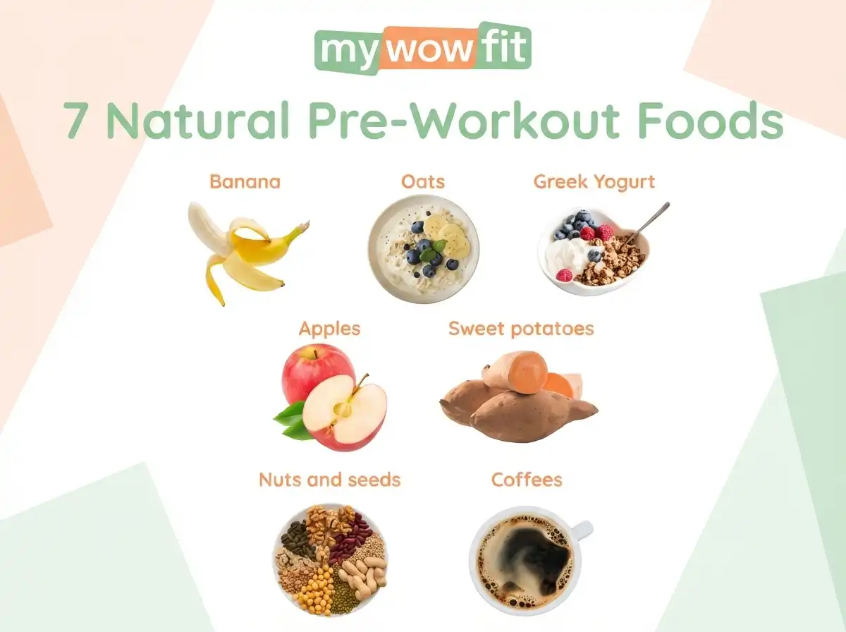 7 natural pre-workout foods