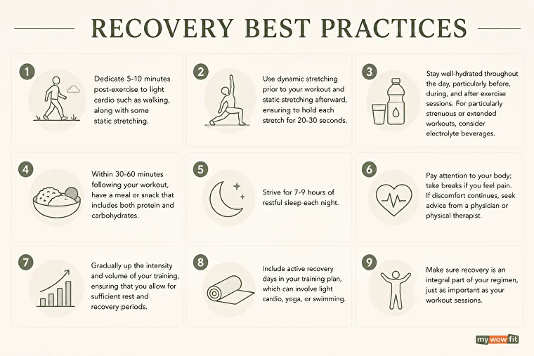 Infographic: recovery best practices
