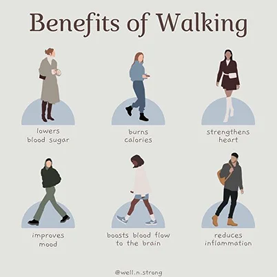 walking benefits