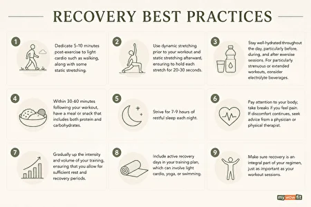 Infographic: recovery best practices