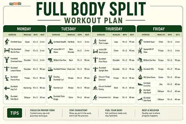 full body split
